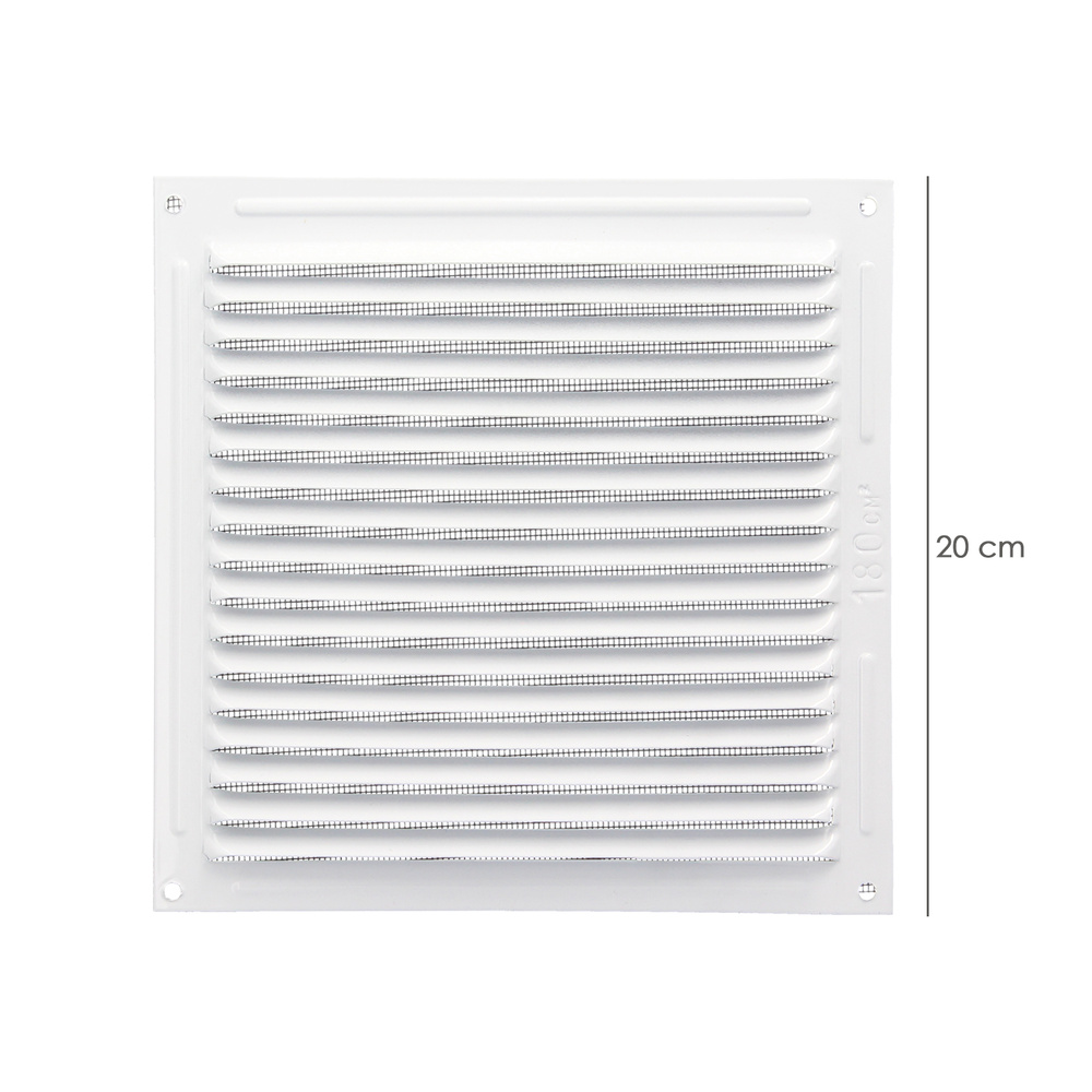 rejilla deventilacion con mosquitera 200 x 200mm sus medidas